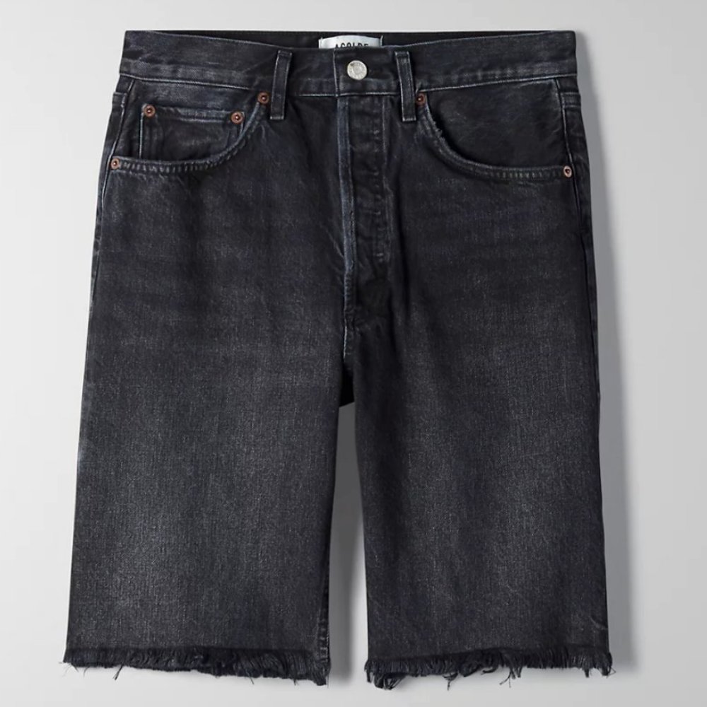 AGOLDE 90S BLACK SHORT